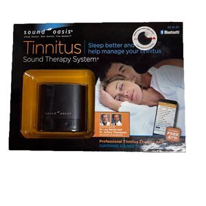 Sound Oasis Bluetooth Tinnitus Sound Therapy System calming soothing